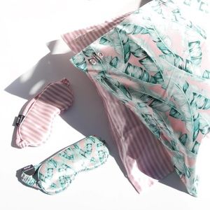 Set of 2 Slip Mask (Pink Stripe & Cali Nights)